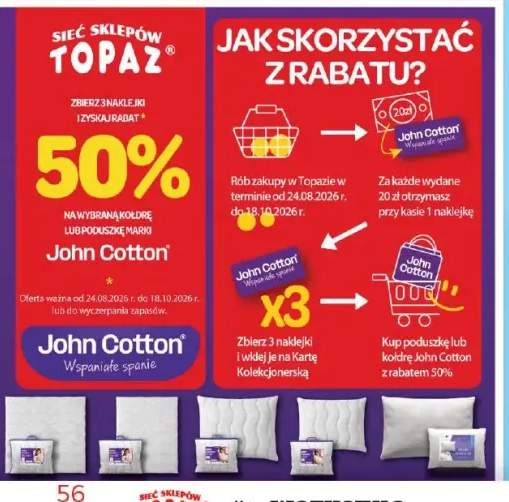 Kołdra John Cotton +1 wariant