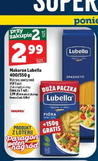Makaron spaghetti Lubella +1 wariant