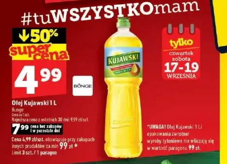 Olej rzepakowy Kujawski