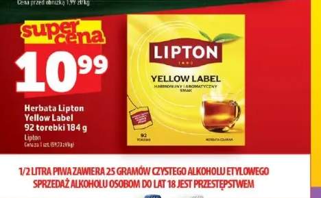 Herbata Lipton Yellow Label