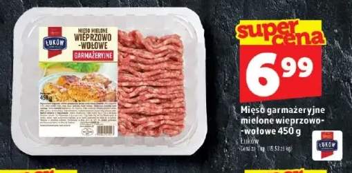 Mięso garmażeryjne mielone wieprzowo-wołowe Łuków