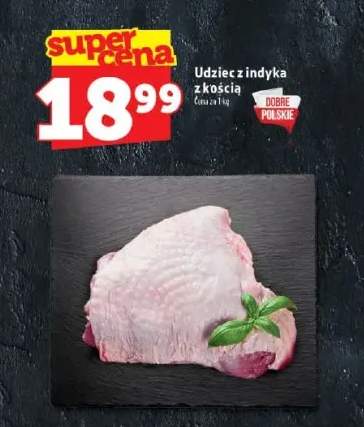 Udziec z indyka z kością