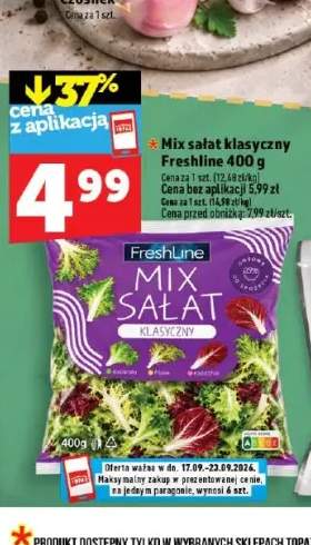Mix sałat klasyczny FreshLine