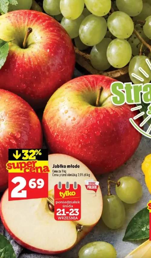 Jabłka młode
