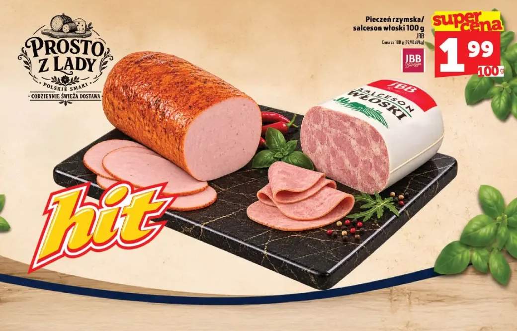 Pieczeń rzymska JBB +1 wariant