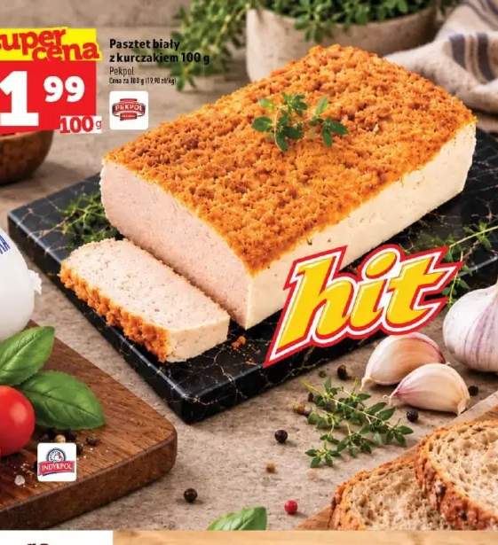 Pasztet biały z kurczakiem Pekpol