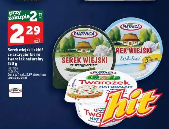 Serek wiejski lekki Piątnica +2 warianty
