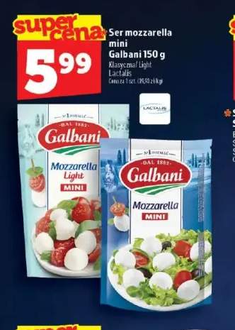 Ser mozzarella mini Galbani klasyczna +1 wariant