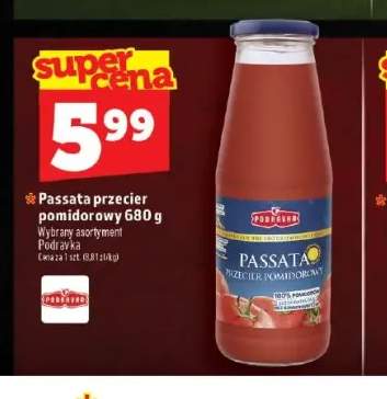 Passata przecier pomidorowy Podravka