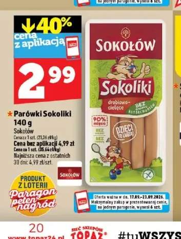 Parówki Sokoliki Sokołów