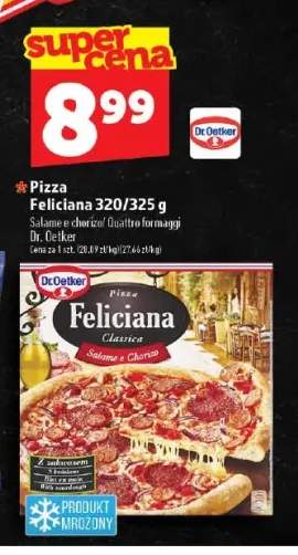 Pizza Feliciana Salame e chorizo Dr. Oetker +1 wariant