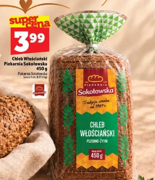 Chleb Włościański Piekarnia Sokołowska