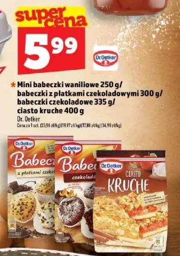 Mini babeczki waniliowe Dr. Oetker +3 warianty