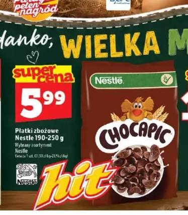 Płatki zbożowe Nestlé