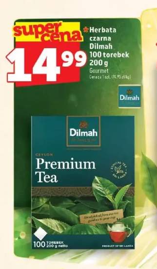 Herbata czarna Dilmah Gourmet