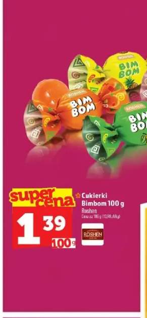 Cukierki Bimbom Roshen