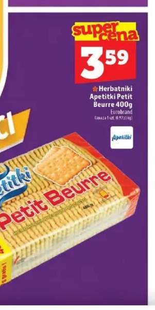 Herbatniki Apetitki Petit Beurre