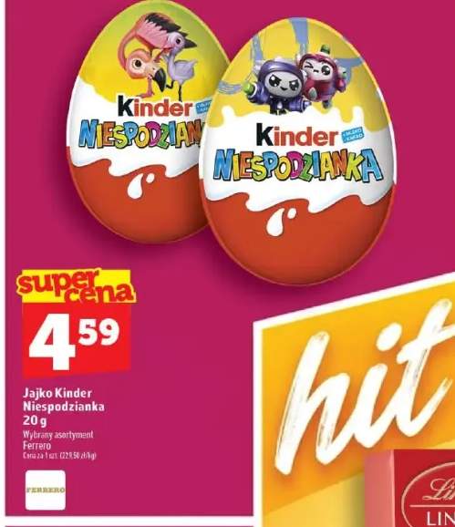 Jajko Kinder Niespodzianka