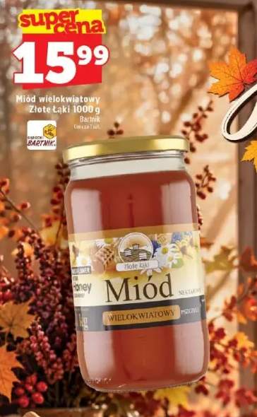 Miód wielokwiatowy Złote Łąki Bartnik