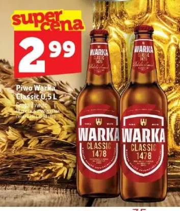 Piwo Warka Classic