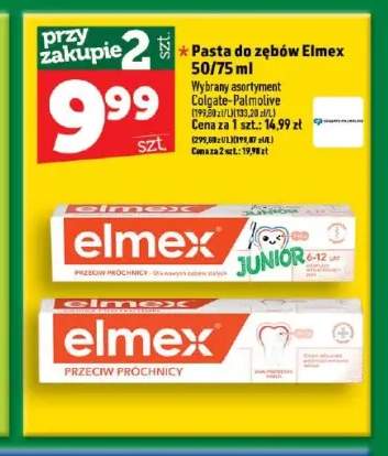 Pasta do zębów Elmex Junior przeciw próchnicy +1 wariant