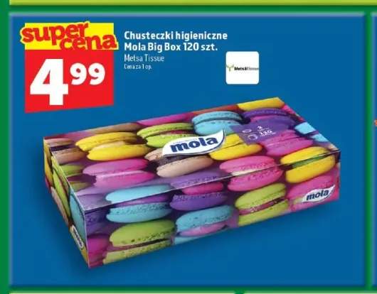 Chusteczki higieniczne Mola Big Box
