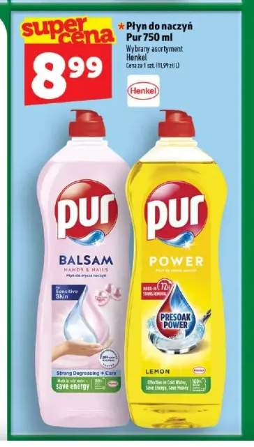 Płyn do naczyń Pur Balsam +1 wariant