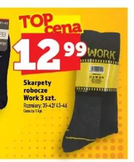 Skarpety robocze Work 3-pak