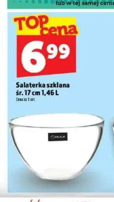 Salaterka szklana śr. 17 cm 1,46 l Galicja