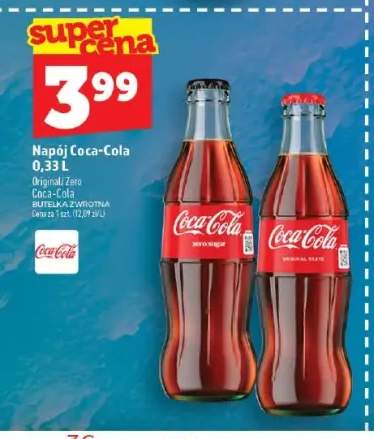 Napój gazowany Coca-Cola Original +1 wariant