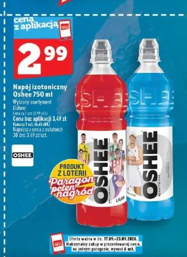 Napój izotoniczny Oshee Red Orange +1 wariant