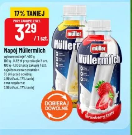 napój mleczny
