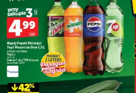 Napój gazowany Pepsi +3 warianty