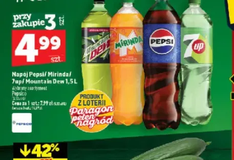 Napój gazowany Pepsi +3 warianty