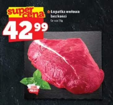Łopatka wołowa bez kości