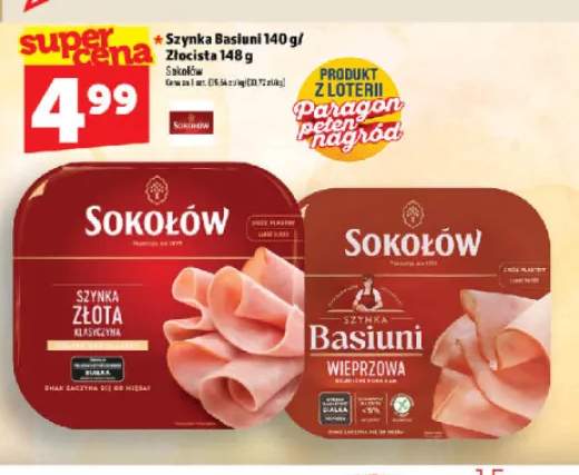 Szynka Basiuni Sokołów +1 wariant