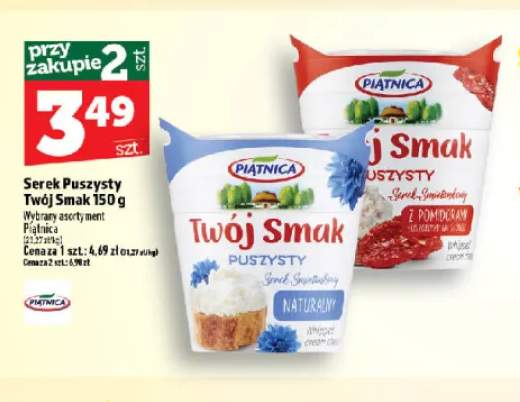 Serek puszysty Twój Smak naturalny Piątnica +1 wariant