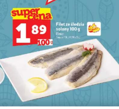 Filet ze śledzia solony Elmar