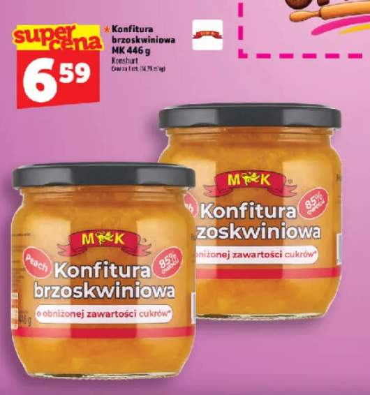 Konfitura brzoskwiniowa MK