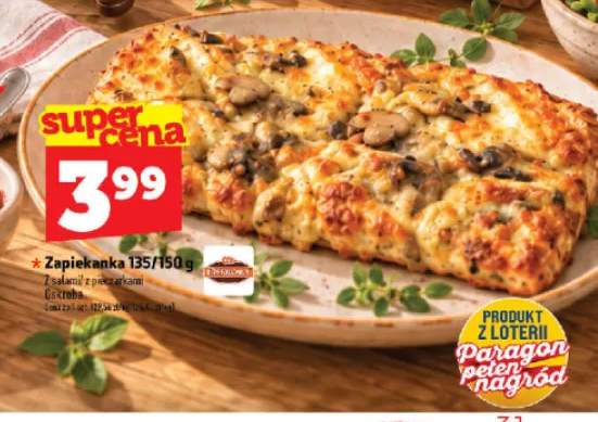 Zapiekanka z salami Oskroba +1 wariant