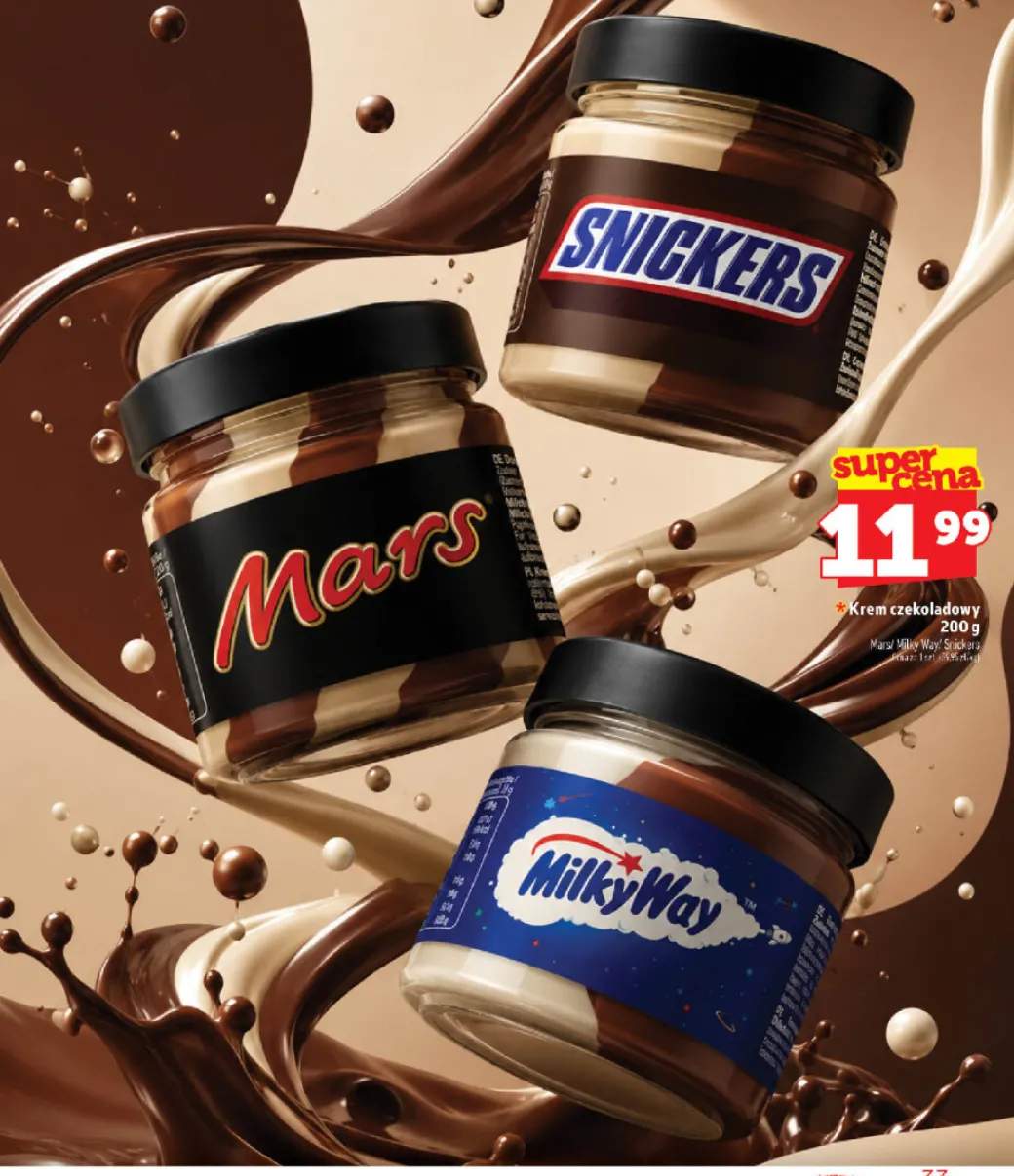Krem czekoladowy Milky Way +2 warianty