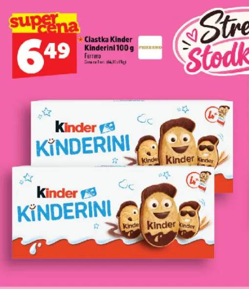 Ciastka Kinder Kinderini