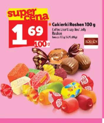 Cukierki Roshen Coffee Like +2 warianty