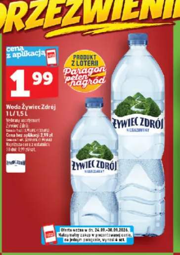 Woda niegazowana Żywiec Zdrój