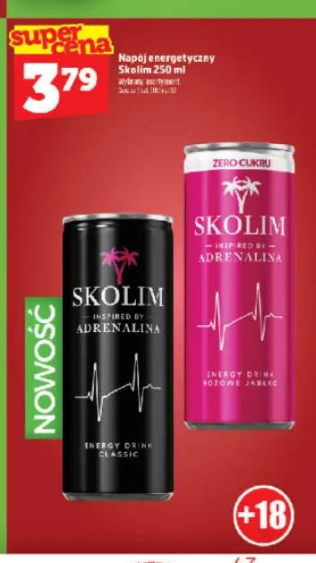 Napój energetyczny Skolim Classic +1 wariant
