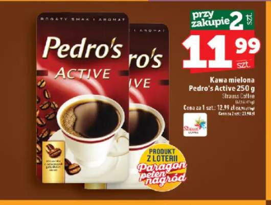 Kawa mielona Pedro's Active