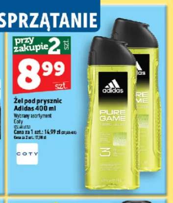 Żel pod prysznic Adidas Pure Game +1 wariant