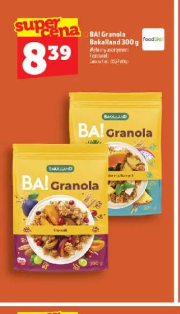 Granola BA! Bakalland 5 bakalii +1 wariant