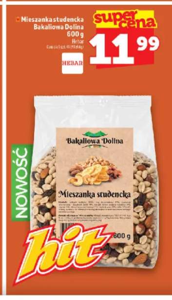 Mieszanka studencka Bakaliowa Dolina