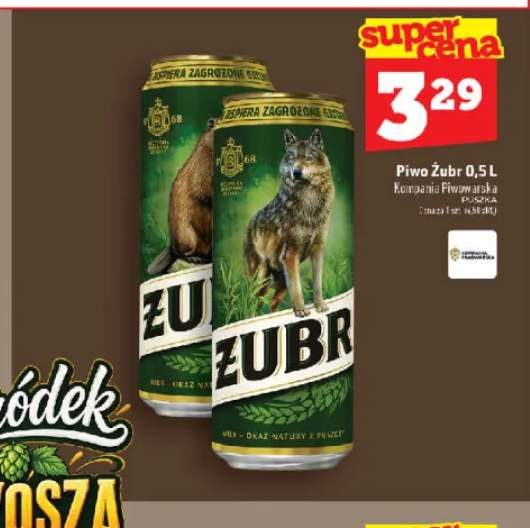 Piwo Żubr